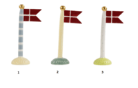 Speedtsberg - Flag 19 cm. - Vælg ml. 3 varianter