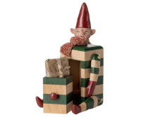 Maileg - Santa Claus with Drawer, Green - 2025 - Pre-order - Expected in stock from 11/1/25.
