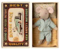 Maileg - Little Brother Mouse in a Matchbox - 2025 - Pre-order - expected in stock from 15/11/25