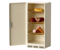 Maileg - Refrigerator, Mouse - Off-White - 2025 - Pre-order - expected in stock from 10/10/25