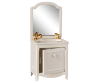 Maileg - Bathroom Furniture, Mouse - Off-White - 2025 - Pre-order - expected in stock from 9/10/25