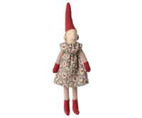 Maileg - Pixy, Size 1 - Girl - Winter mint dress - 2025 - Pre-order - Expected in stock 20/10-25