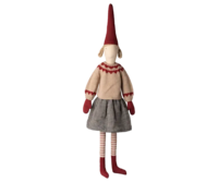 Maileg - Pixy, Size 6 - Girl - Skirt and knitted sweater - 2025 - Pre-order - Expected in stock 20/10-25