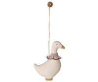 Maileg - Fabric ornament, Goose - Red scarf - 2025 - Pre-order - Expected in stock 20/10-2025