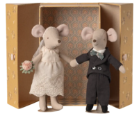 Maileg - Brudepar i æske, Mor og Far mus - 2026 - Forventet levering: 1/07/26