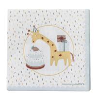 Bloomingville - Fødselsdagsservietter - Celebrate Serviet, Blå, FSC® Mix, Papir