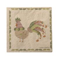 Bloomingville - Joshua Serviet, Multifarvet, FSC®Recycled, Paper