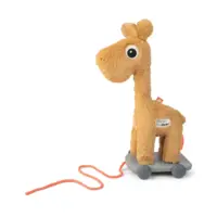 Done By Deer - Pull along "Raffi" Giraffe mustard