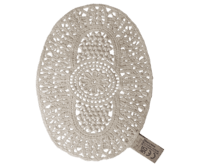 Maileg - Lace Blanket, Mouse - Ochre - 2026 - Expected delivery date: 9/15-26