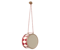 Maileg - Metal hanger, Large drum - Red - 2026 - Pre-order - Expected in stock 20/9-2026