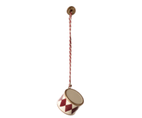 Maileg - Metal hanger, Small drum - Red - 2026 - Pre-order - Expected in stock 20/9-2026