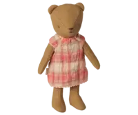 Maileg - Kjole til Teddy junior - Coral - 2026 - Forudbestilling - Forventes på lager den 7/11-2026