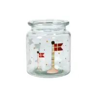 Speedtsberg - Fyrfadsstage m/flag - glas