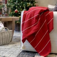 Chic Antique - Aix Blanket made from surplus yarn