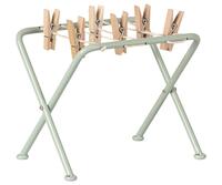 Maileg - Drying rack with clamps - Drying rack w. pegs